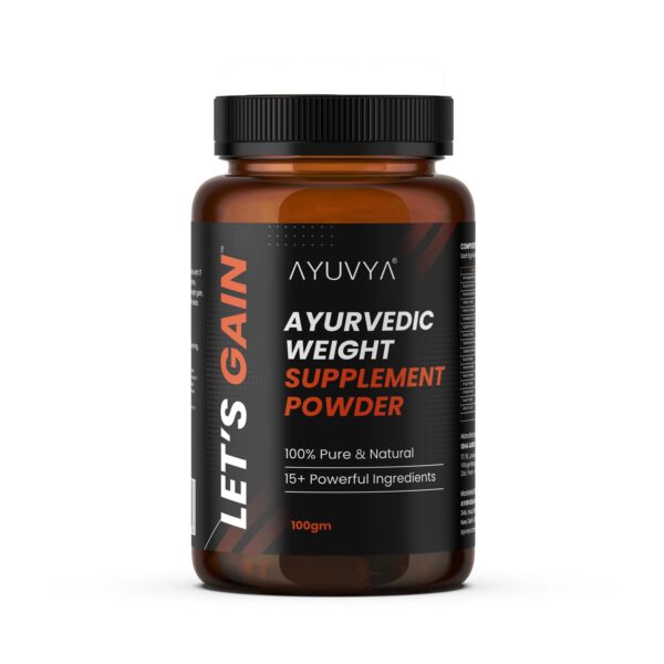 Ayuvya Let’s Gain Weight Gain Powder For Male & Female