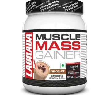 Labrada Muscle Mass Gainer – 1 Kg (2.2 Lb), Chocolate: Your Ultimate Solution for Building Muscle Mass