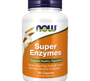 NOW Foods Super Enzymes: Comprehensive Digestive Support for Optimal Health