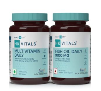 HealthKart HK Vitals Assorted Multivitamin with Fish Oil: Your Comprehensive Daily Health Companion