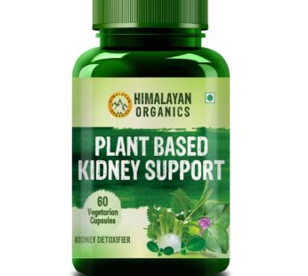 Himalayan Organics Plant-Based Kidney Support | Cleanser & Purifier | Patarchata, Fennel, Punernava | 60 Veg Capsules