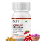 nlife Berberine Supplement with HCl 500mg, Milk Thistle & Turmeric - Advanced Metabolic Support with Antioxidant Benefits- 60 Veg. Capsules