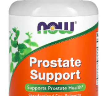 NOW Foods Prostate Support – Advanced Herbal Blend for Prostate Health, 90 Softgels | Comprehensive Prostate Care with Saw Palmetto, Beta-Sitosterol, and Essential Nutrients