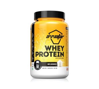 AVVATAR Whey Protein | Pure Unflavoured 1 KG | 27g Protein per Serving | Superior Isolate & Concentrate Blend | 100% Indian Whey | 29 Servings