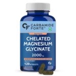 Carbamide Forte Chelated Magnesium Glycinate Supplement 2000mg Per Serving | Magnesium Supplement Supports Muscle Recovery