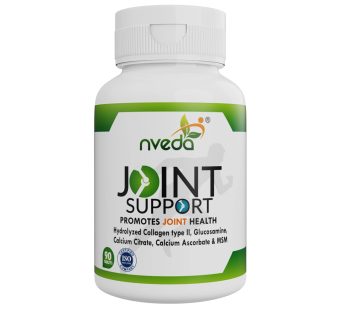 Nveda Joint Support | Advanced Joint Health Formula with Collagen Type 2, Glucosamine, Calcium, and MSM | 90 Tablets for Healthy Joints and Mobility