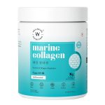 Wellbeing Nutrition Pure Korean Marine Collagen Supplements | Hydrolyzed Collagen Powder for Healthy Skin, Hair, Nails, Bone & Joint Support | Unflavored, 200g