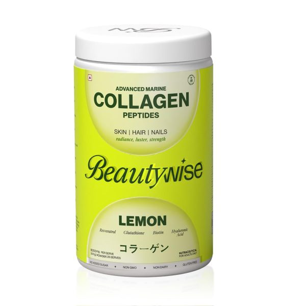 Beautywise Advanced Marine Collagen Peptides - With Hyaluronic Acid, Japanese Glutathione