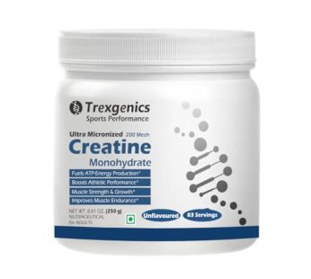 Trexgenics CREATINE ULTRA MICRONIZED, Pure (83 Servings) ATP Production, Energy, Endurance