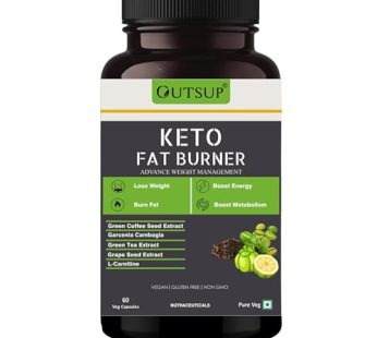 OUTSUP Keto Fat Burner 60 Caps – Advanced Weight Loss Supplement for Maximum Fat Burning